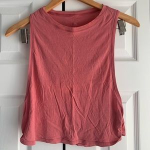 Pink Lululemon tank